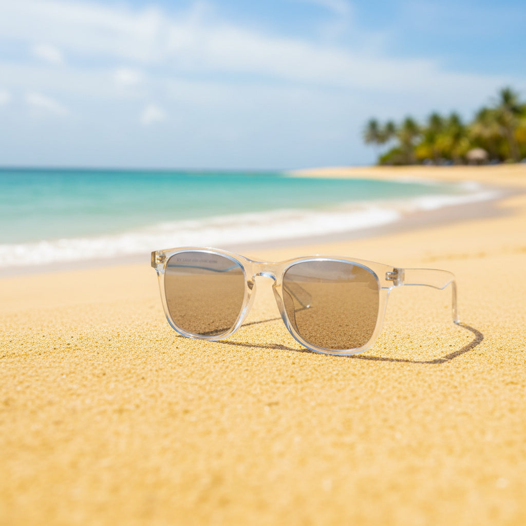 Blue Light Blocking Glasses by FUEGO Sunglasses clear frame